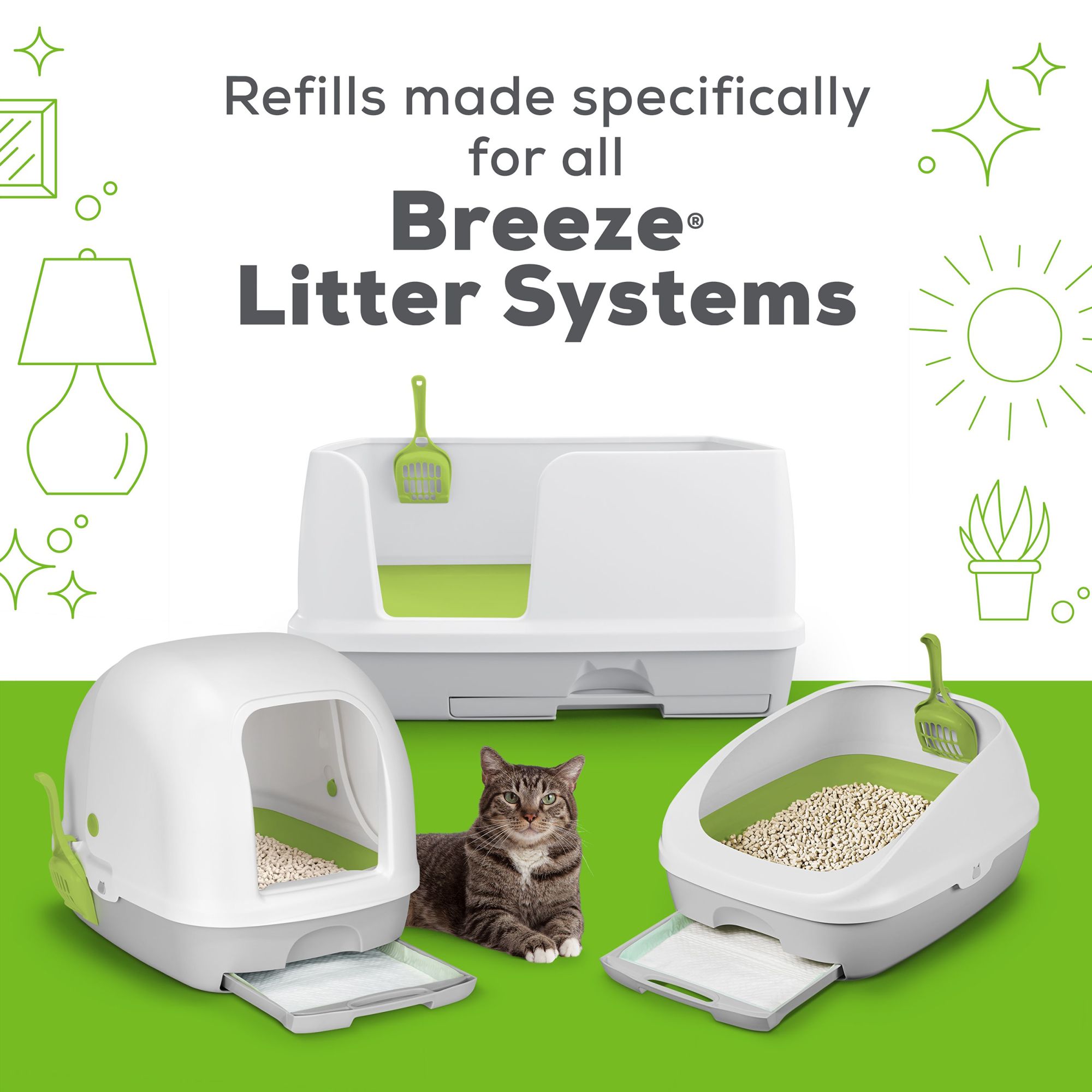 Target breeze litter fashion system