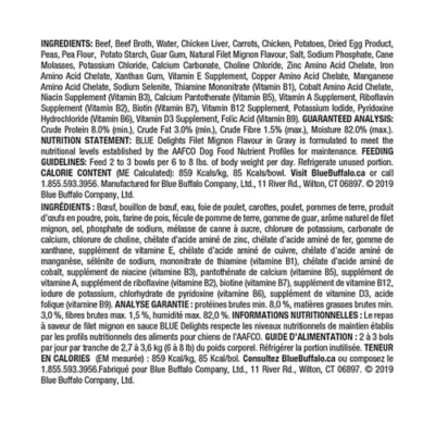 Blue Buffalo® Divine Delights Small Breed Adult Wet Dog Food - Natural, 3.5 Oz - Image 3