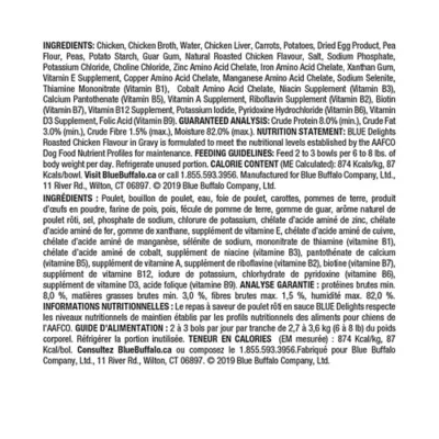 Blue Buffalo® Divine Delights Small Breed Adult Wet Dog Food - Natural, 3.5 Oz - Image 3