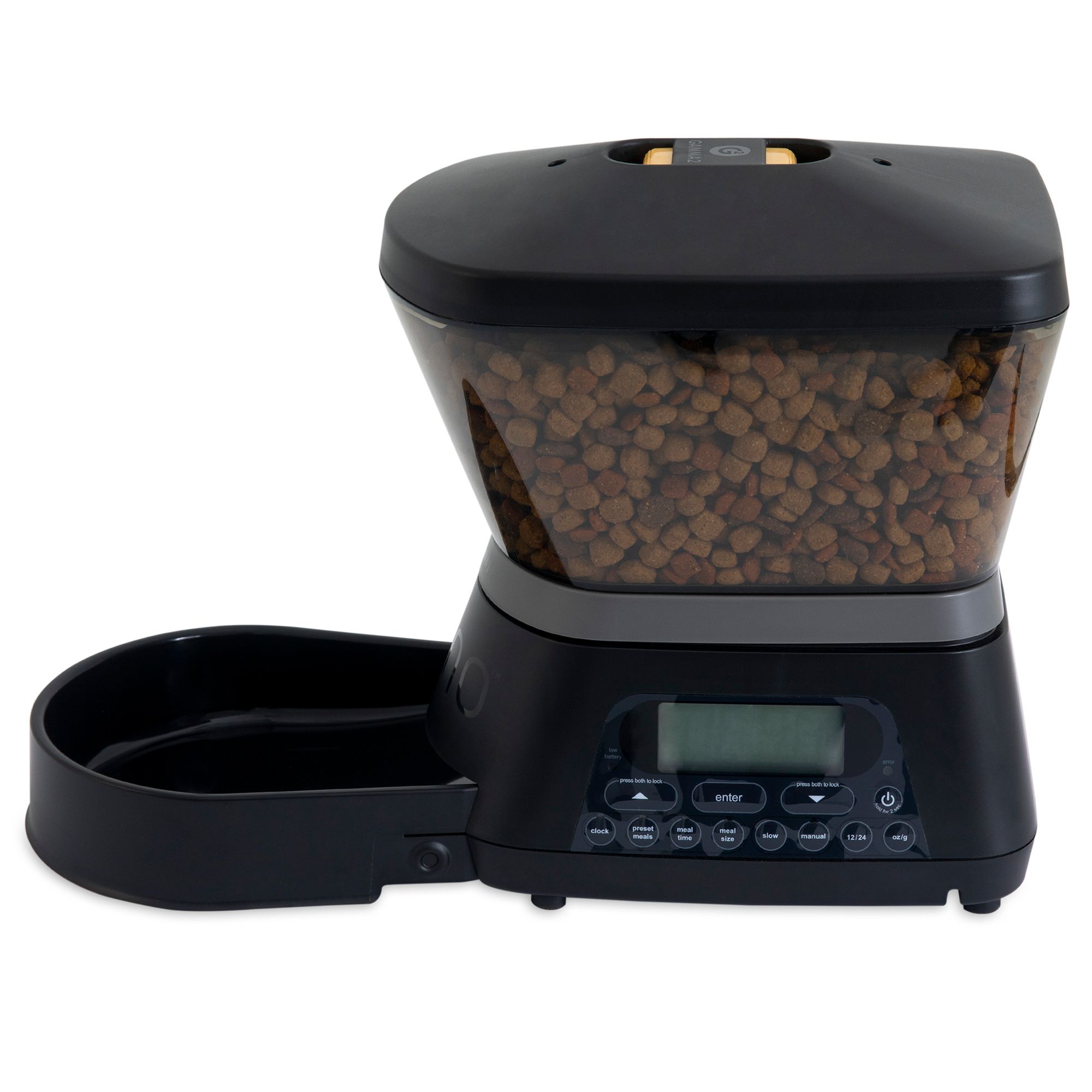Non-Electric Automatic Slow Feeder Dog Bowl,Square Puzzle Feeders