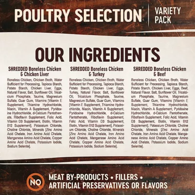 Product Wellness® Signature Selects Poultry Wet Cat Food - Variety Pack, 8 CT, 22.4 OZ
