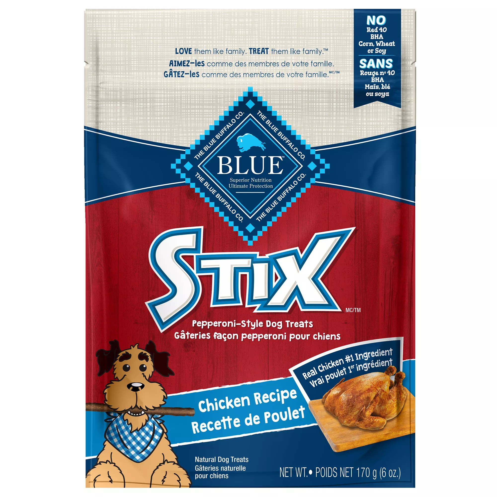 Blue Buffalo®   All Life Stages Treat Dog Treats - Natural, Chicken