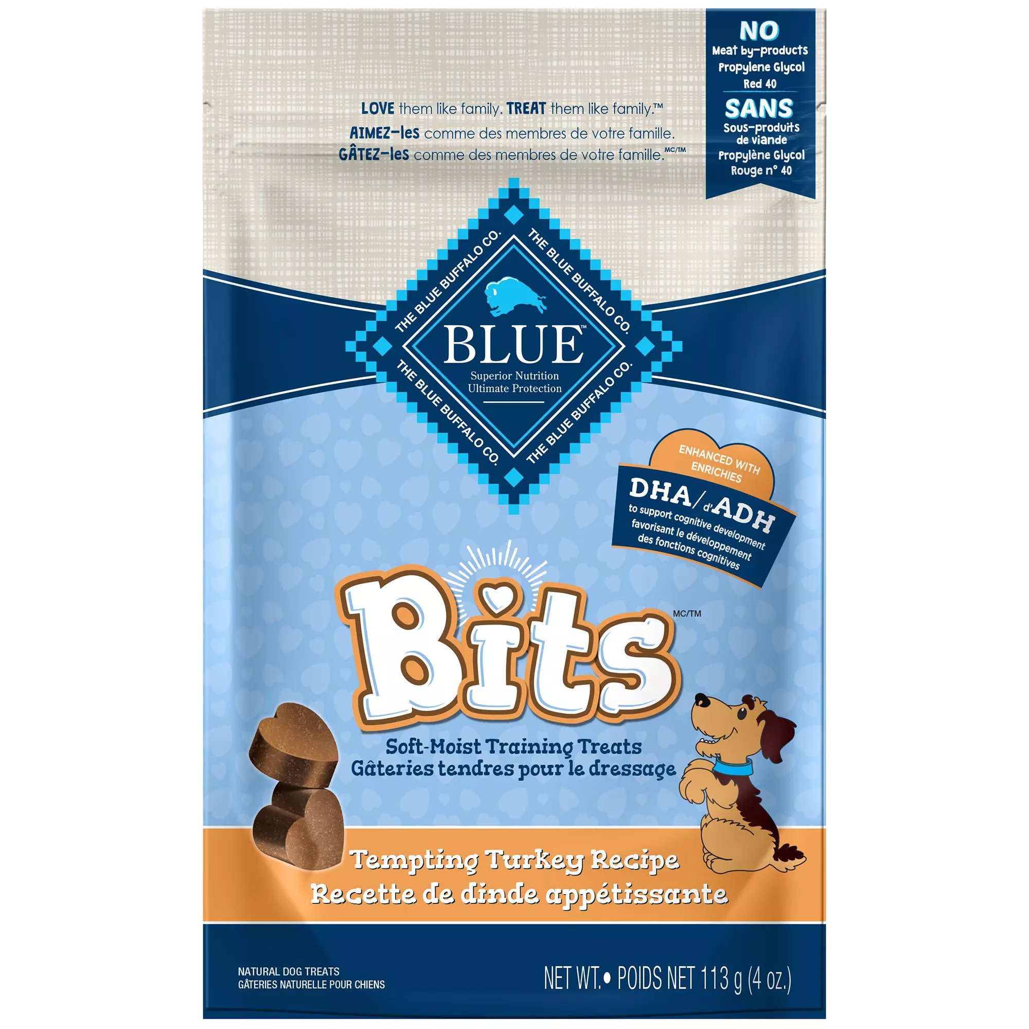 Blue Buffalo®   All Life Stages Treat Dog Treats - Natural, Turkey