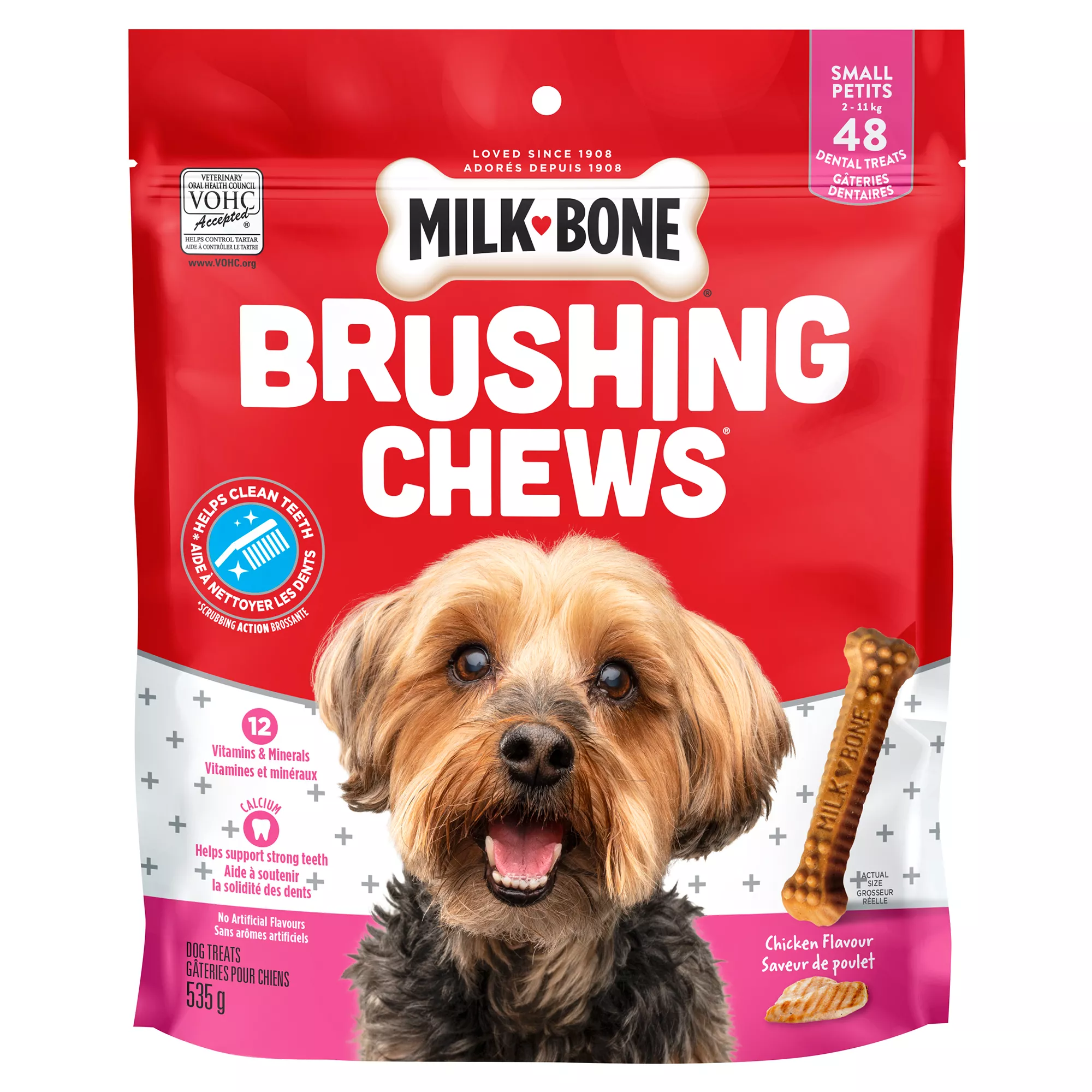 Milk-Bone Brushing Chews Dental Dog Treat - Value Pack