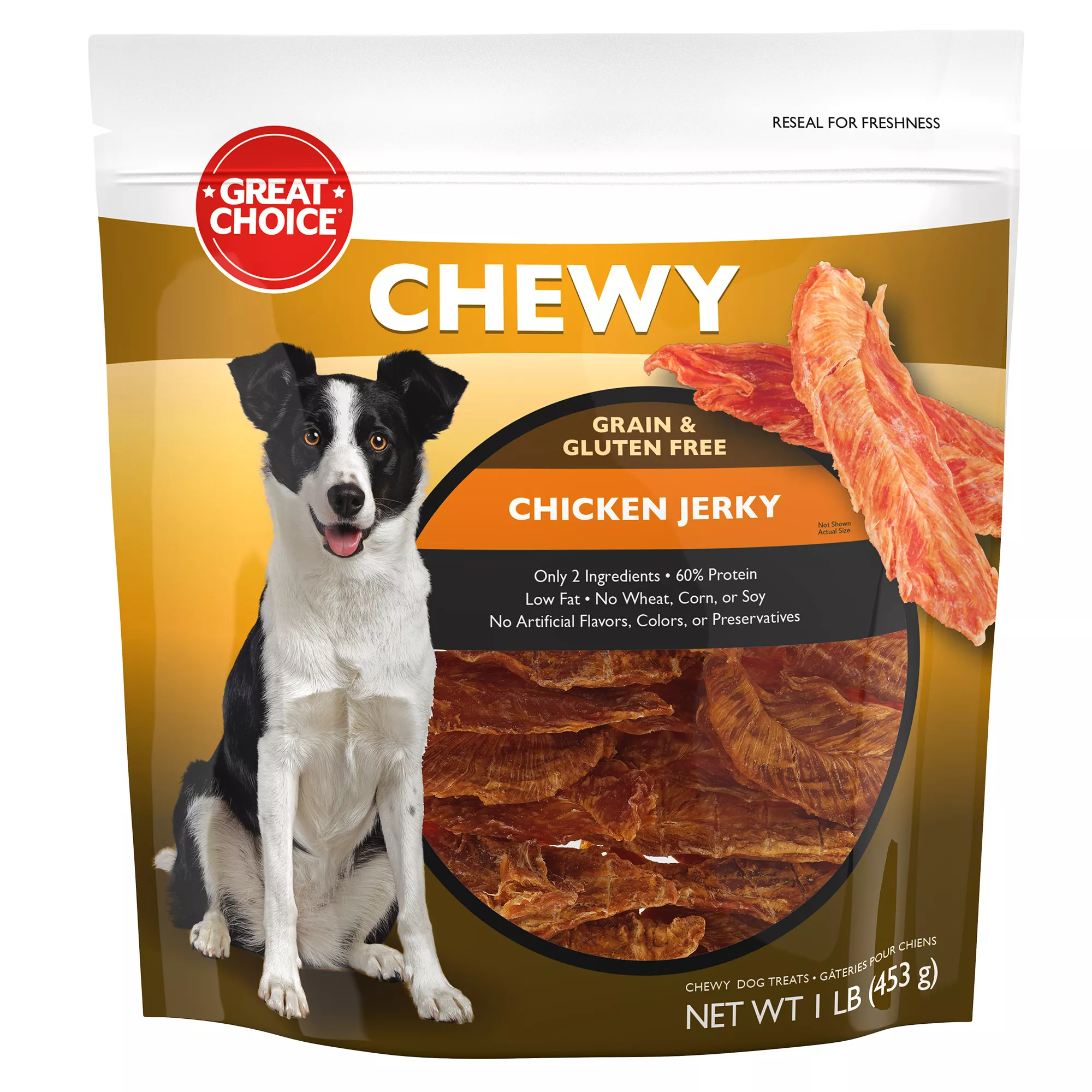 Great Choice®  Dog Jerky Treat - Chicken