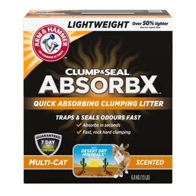 Product Arm & Hammer AbsorbX Lightweight Clumping Multi Cat Litter