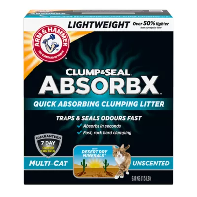 Product Arm & Hammer AbsorbX Lightweight Clumping Unscented Cat Litter