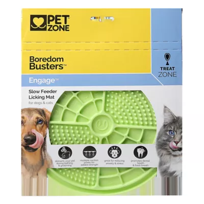 Product Pet Zone Boredom Busters™ Engage Slow Feeder Licking Mat