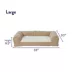 Top Paw® Tan Basket Weave Orthopedic Couch Dog Bed image thumbnail 2