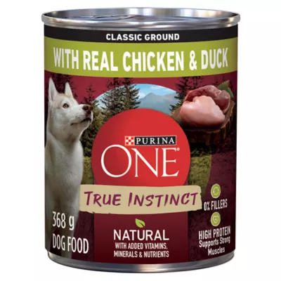 Product Purina ONE SmartBlend True Instinct Wet Dog Food - Chicken & Duck