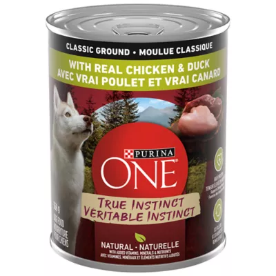 Product Purina ONE SmartBlend True Instinct Wet Dog Food - Chicken & Duck