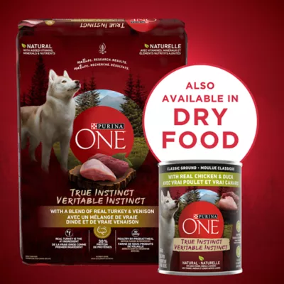 Product Purina ONE SmartBlend True Instinct Wet Dog Food - Chicken & Duck