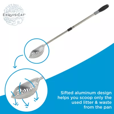 Product ExquisiCat®Adjustable Aluminum Litter Scoop