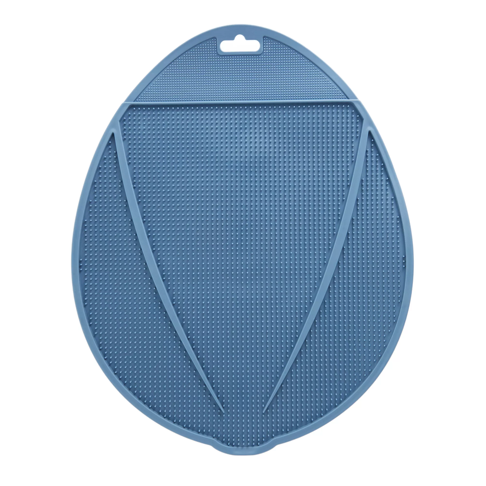 ExquisiCat® Flexible Rubber Travel Litter Mat - Blue