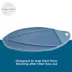 ExquisiCat® Flexible Rubber Travel Litter Mat - Blue image thumbnail 2