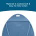 ExquisiCat® Flexible Rubber Travel Litter Mat - Blue image thumbnail 4