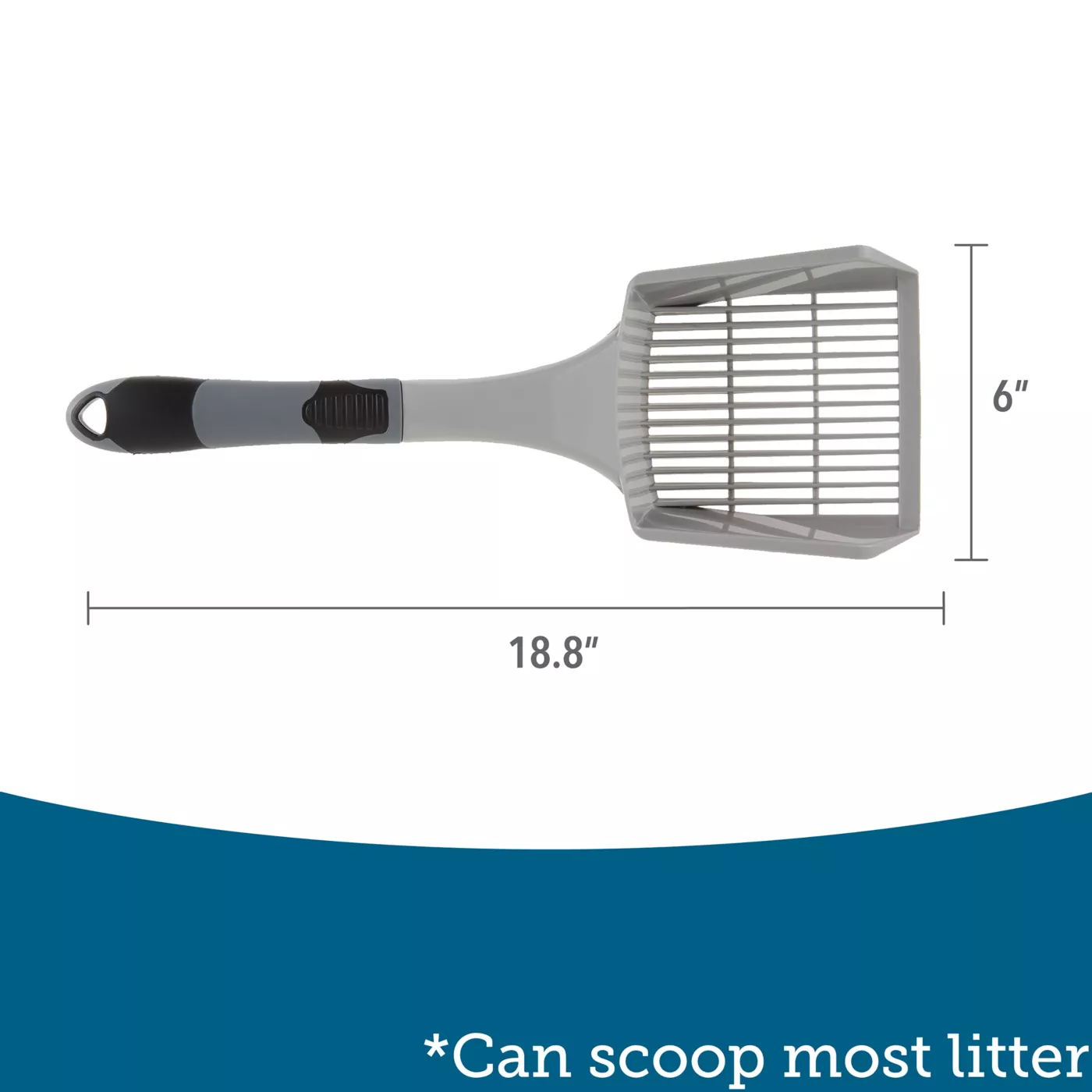 ExquisiCat Easy Sift Cat Litter Scoop Comfort Grip