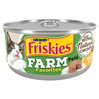 Product Purina® Friskies® Farm Favorites Adult Cat Wet Food - 6.04 oz., No Artificial Colors or Flavors