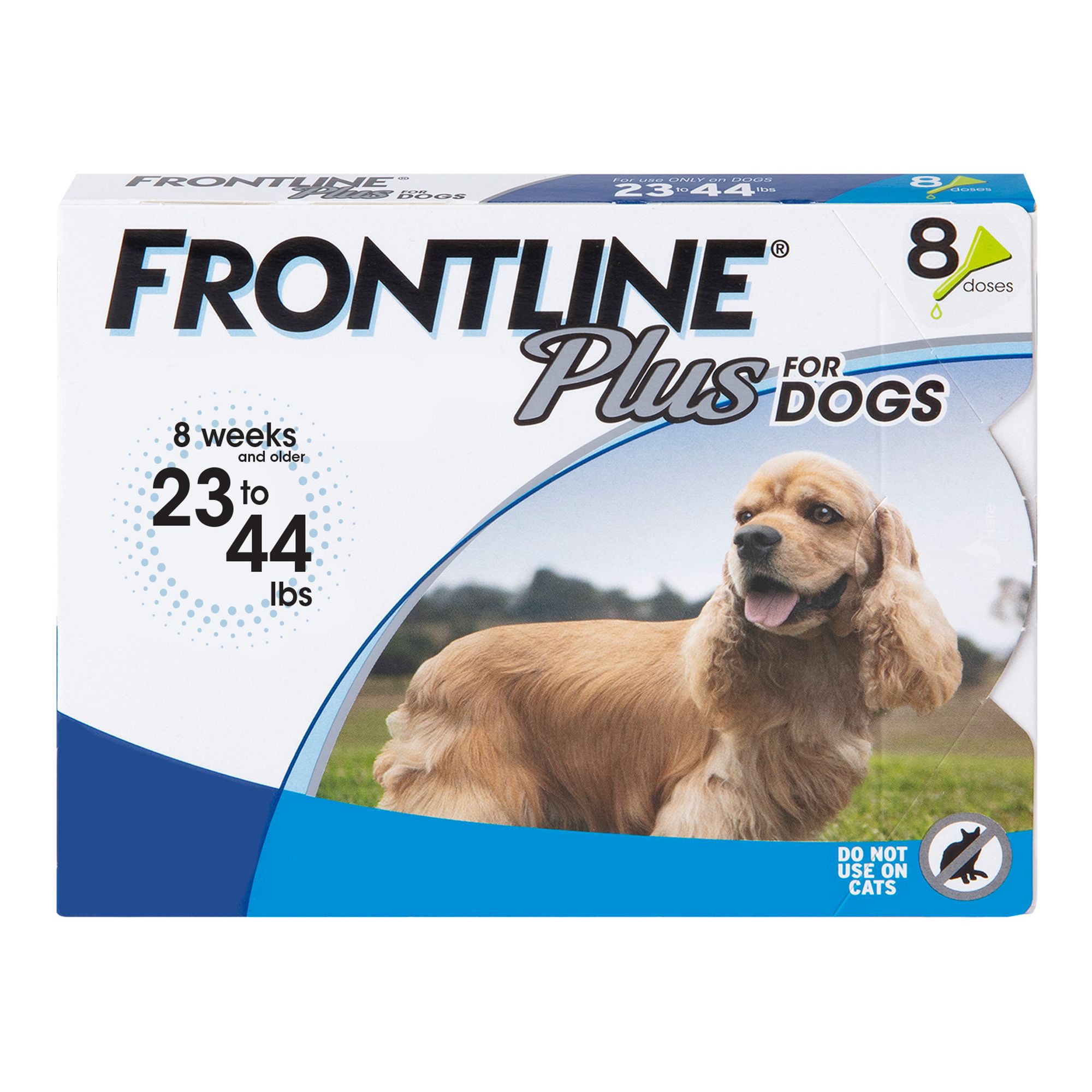 Frontline Plus Flea And Tick Dog Treatment 23 44 Lbs Dog Spot Ons Petsmart