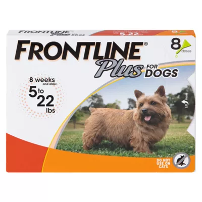 Product Frontline Plus Flea & Tick Dog Treatment 5-22 lbs