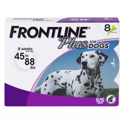 Product Frontline Plus Flea & Tick Dog Treatment 45-88 lbs