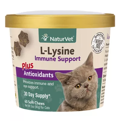 Product Naturvet L-Lysine Immune Support Soft Chews for Cats