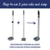 Top Paw® 2-Piece Spade & Scoop Set Poop Scooper, Long Handle, Rust Resistant, Blue/Gray image thumbnail 3