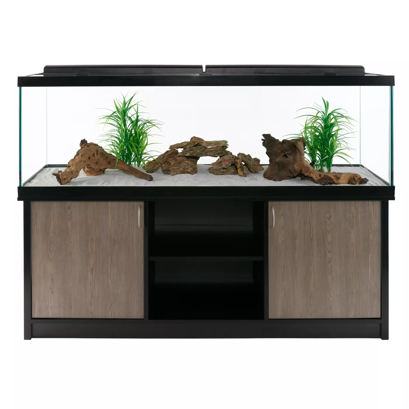 Top Fin LED Aquarium Stand Ensemble 125 Gallon