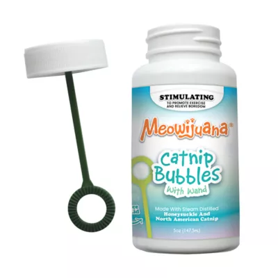 Product Meowijuana® Honeysuckle Catnip Bubbles