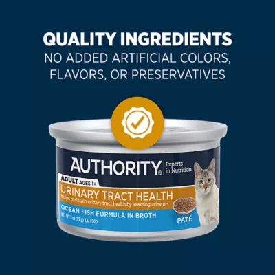 Product Authority® Urinary Tract Health Cat Wet Food - 3 Oz, Pate, With-Grain