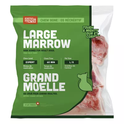 Product Hungry Hunter Frozen Raw Beef Marrow Dog Bone