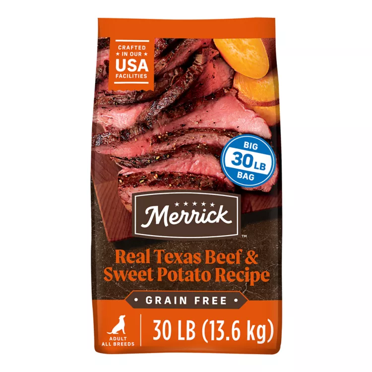 Merrick® Grain Free® Adult Dry Dog Food - Real Texas Beef & Sweet Potato