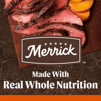 Merrick Grain Free Beef Flavored Adult Dry Dog Food Corn Free Grain Free