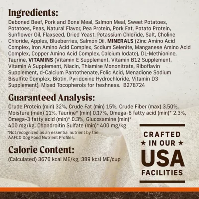 Product Merrick® Grain Free® Beef Flavored Adult Dry Dog Food - Real Texas Beef & Sweet Potato