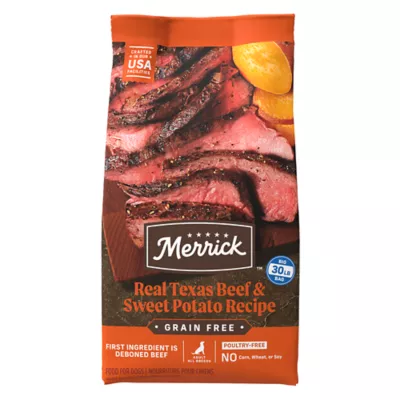 Product Merrick® Grain Free® Beef Flavored Adult Dry Dog Food - Real Texas Beef & Sweet Potato