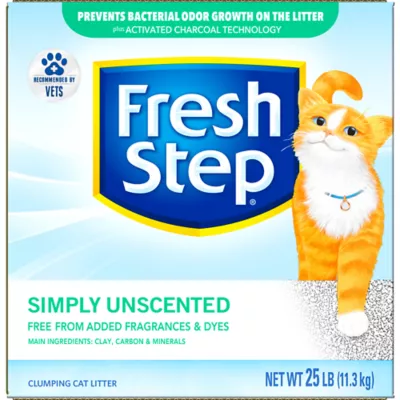 Product Fresh Step® Simply Unscented Clumping Clay Cat Litter - Unscented, Low Dust