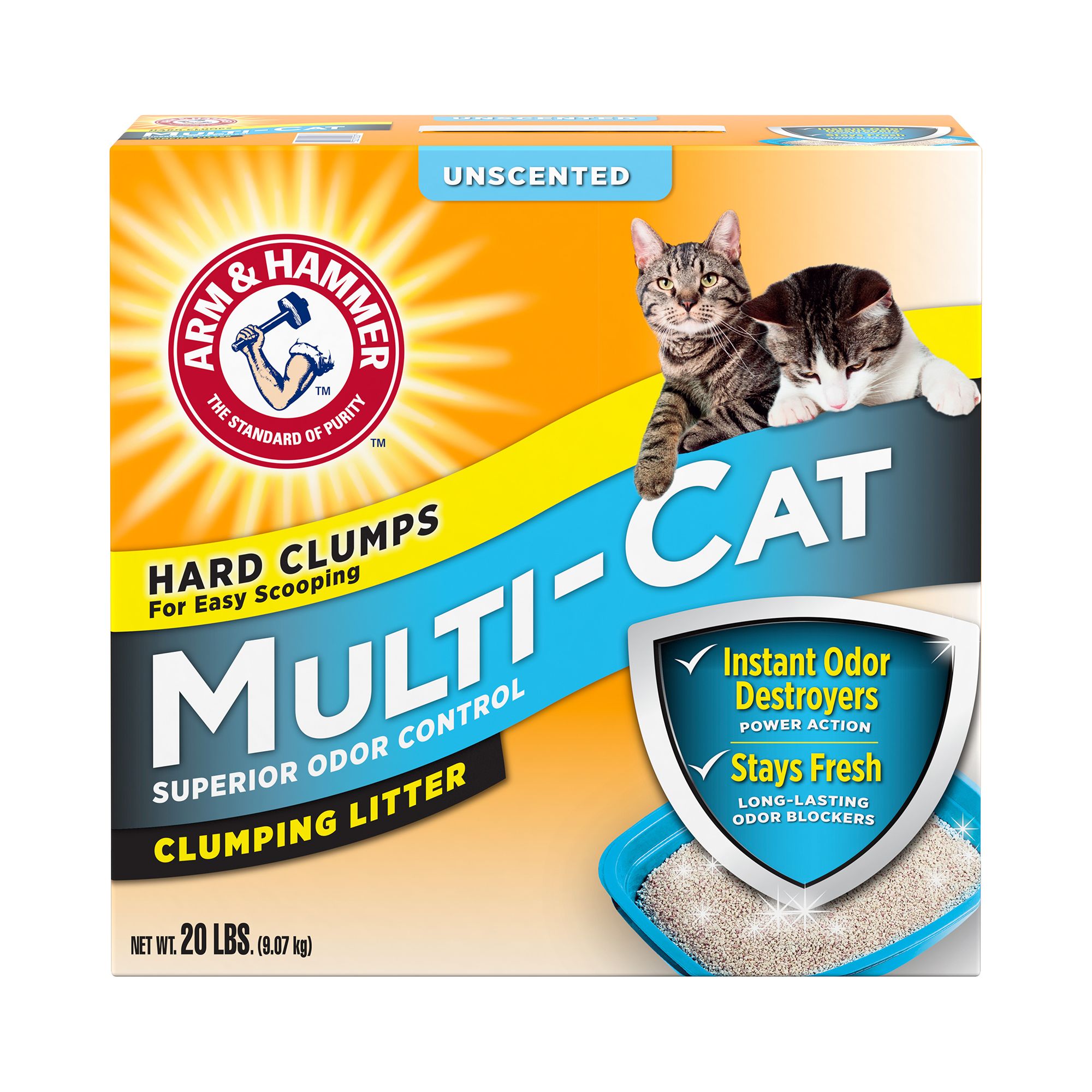 Arm Hammer Multi Cat Clumping Litter