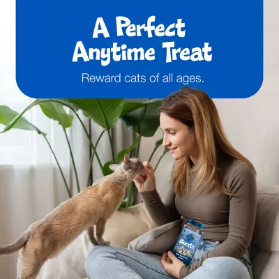 Product Blue Buffalo Bursts  All Life Stages Treat Cat Treats - Natural, Liver And Beef