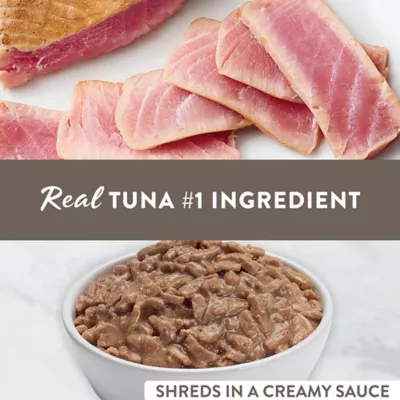Product Simply Nourish® Shreds in a Creamy Sauce Adult Wet Cat Food - Natural, With Grain