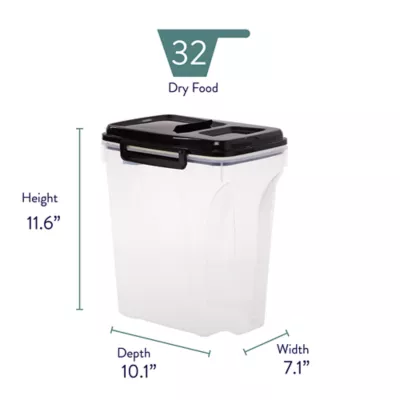 Product Whisker City® Plastic Food Storage & Dispenser Container