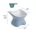 Whisker City® Elevated Ceramic Cat Bowl image thumbnail 2