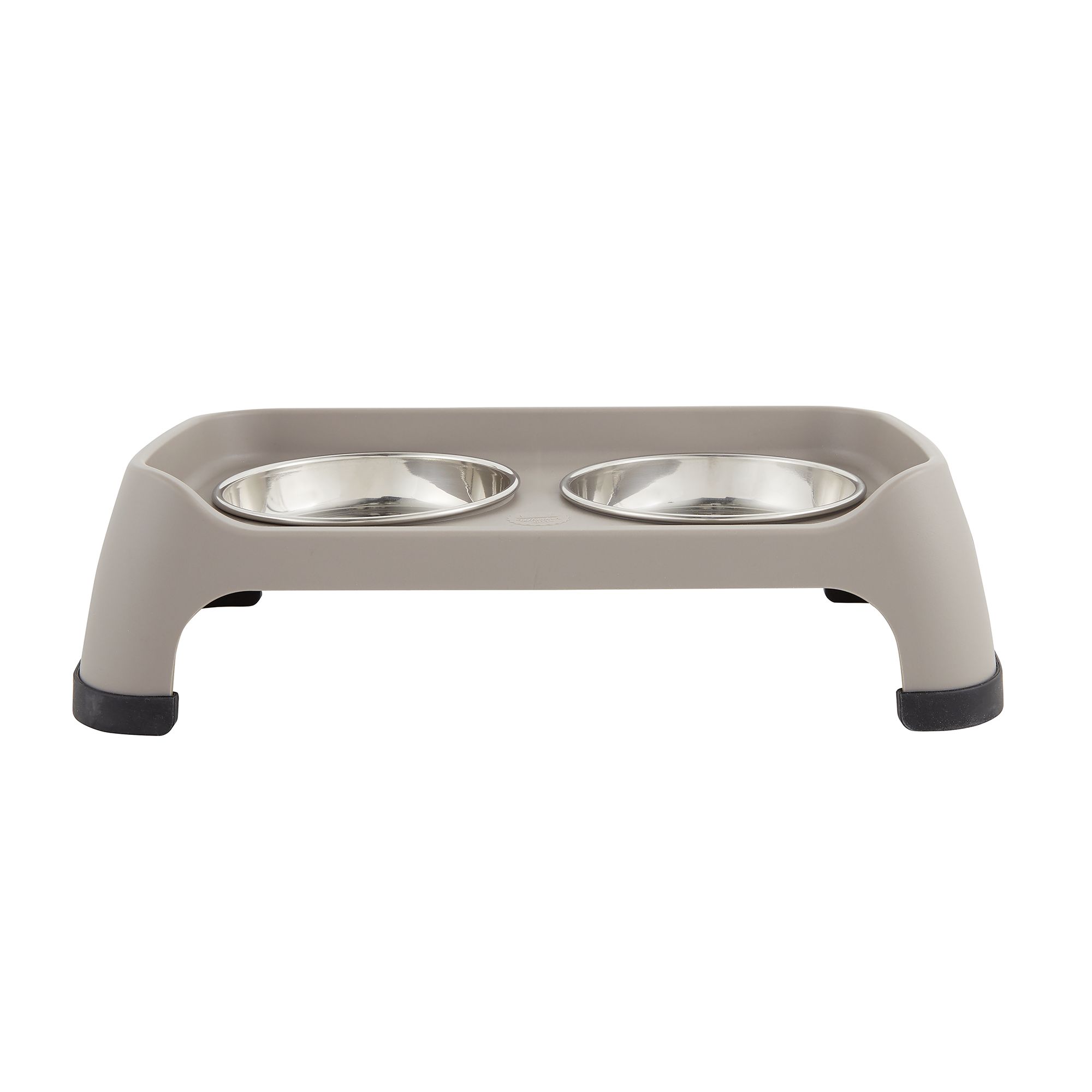 Totally Pooched Elevated Dog Feeder with Stainless Steel Bowls