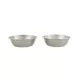 Product Whisker City® Foldable Black Marble Double Diner Elevated Cat Bowls, 1.25-cup