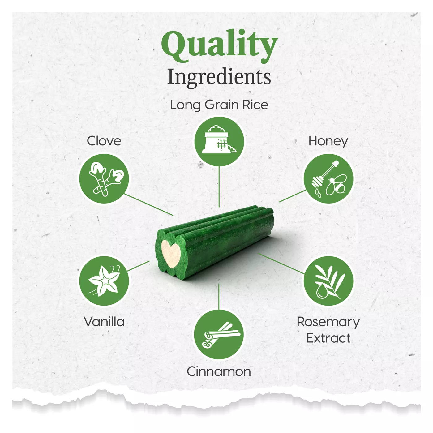 Ark Naturals® Brushless Toothpaste 4in1 Medium Dog Dental Treats 60