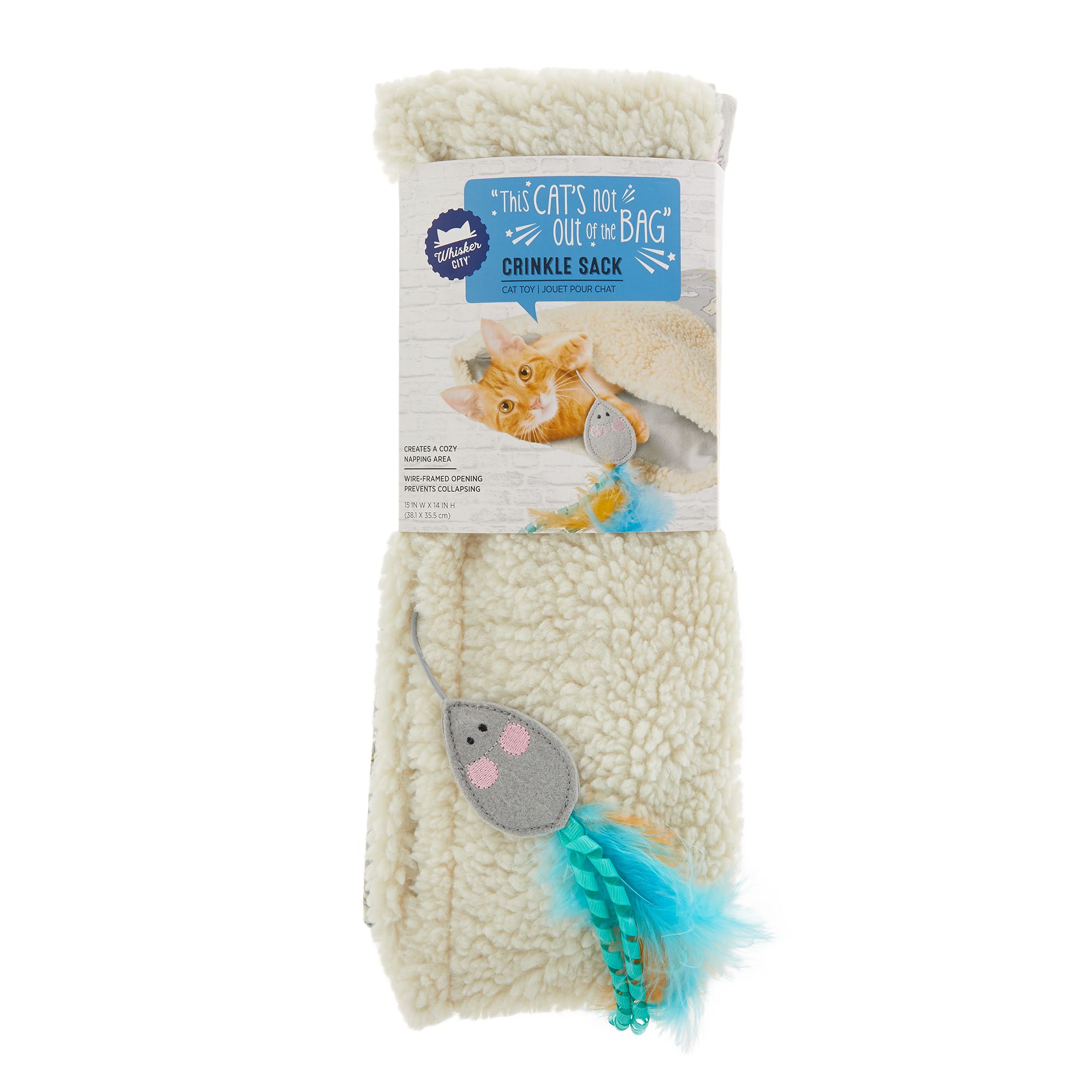 Whisker city crinkle sack sales
