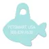 TagWorks® Blue Fish Personalized Pet ID Tag image thumbnail 2