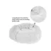 Whisker City® White Mohair Fur Donut Cat Bed image thumbnail 3