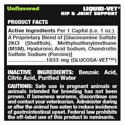 Product Liquid-Vet® Joint Support Dog Formula