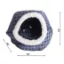 Armarkat Blue Checkered Enclosed Cat Bed image thumbnail 5