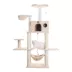 Armarkat 69-in Heavy Duty Faux Fur Hammock & Real Wood Cat Tree, Beige image thumbnail 2